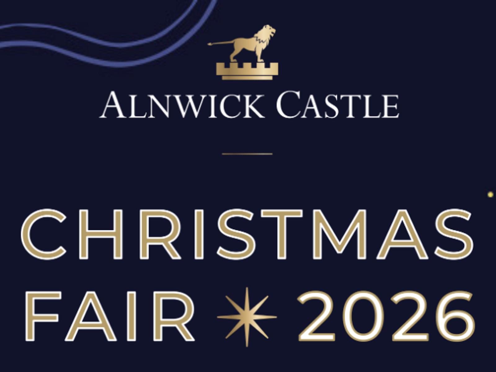 Alnwick Castle Christmas Fair 2026 (Hero)