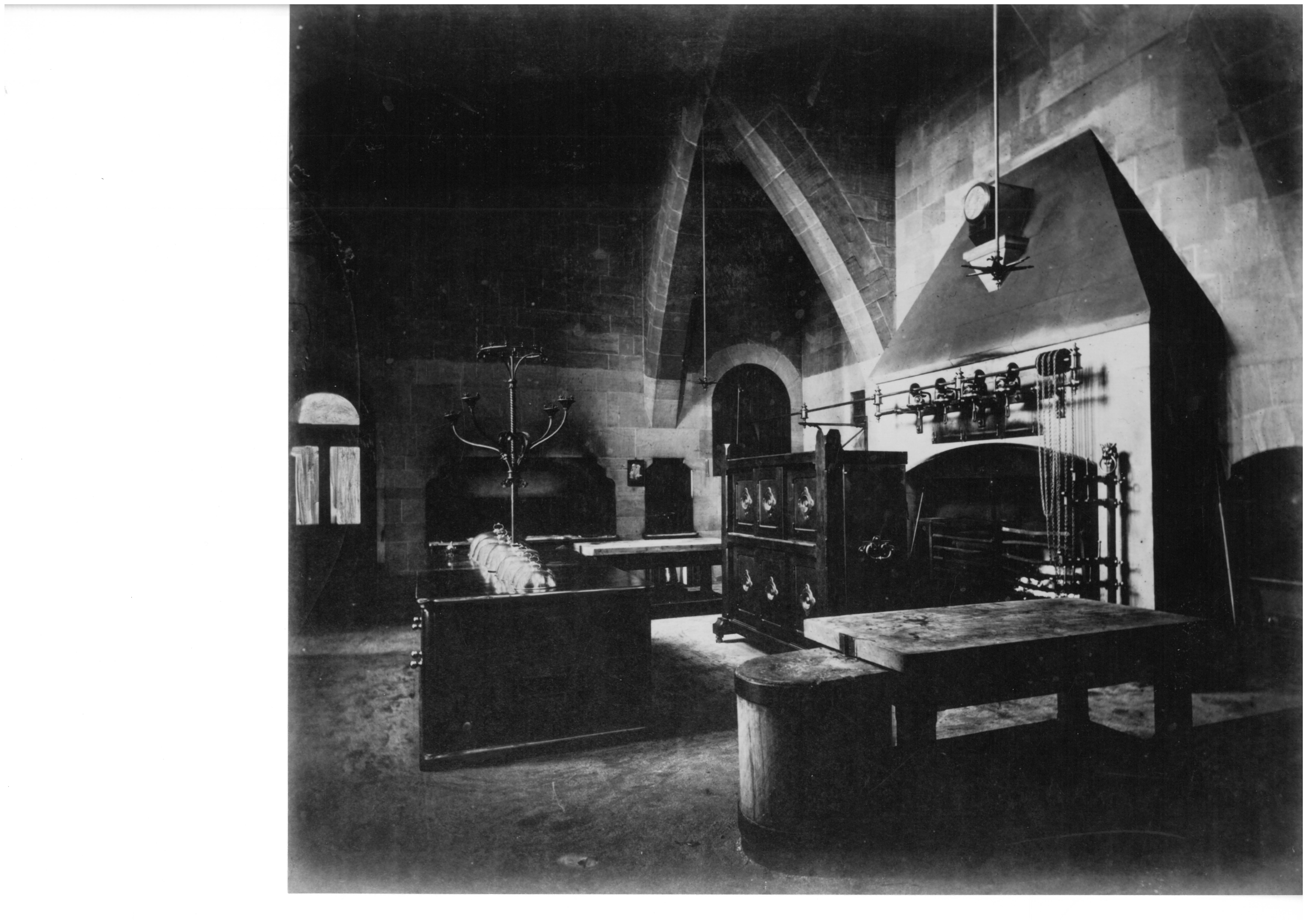 Photograph Of Main Kitchen, Unknown Date (DNC 33069)
