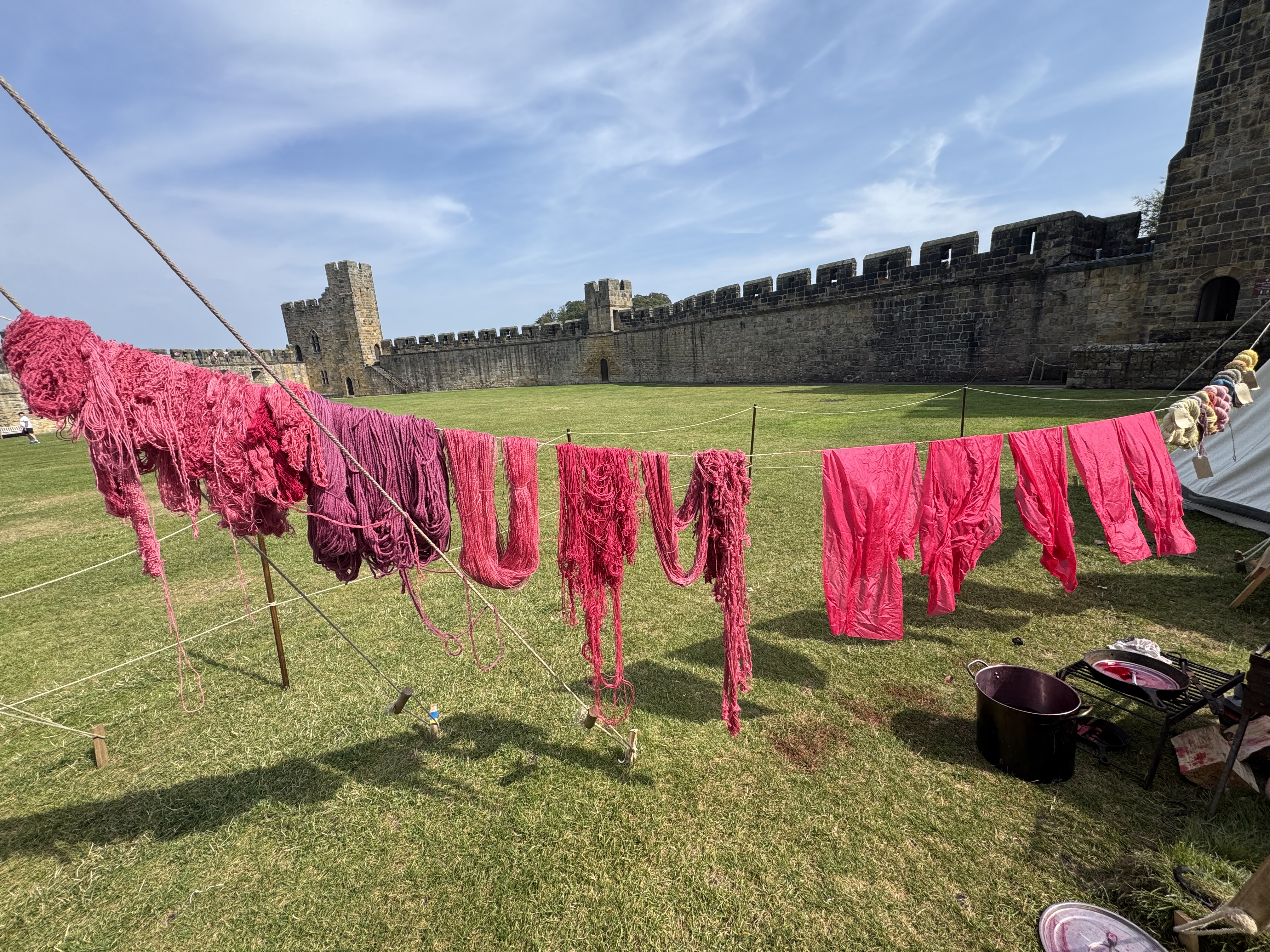 Alnwick Tudor Dyeing